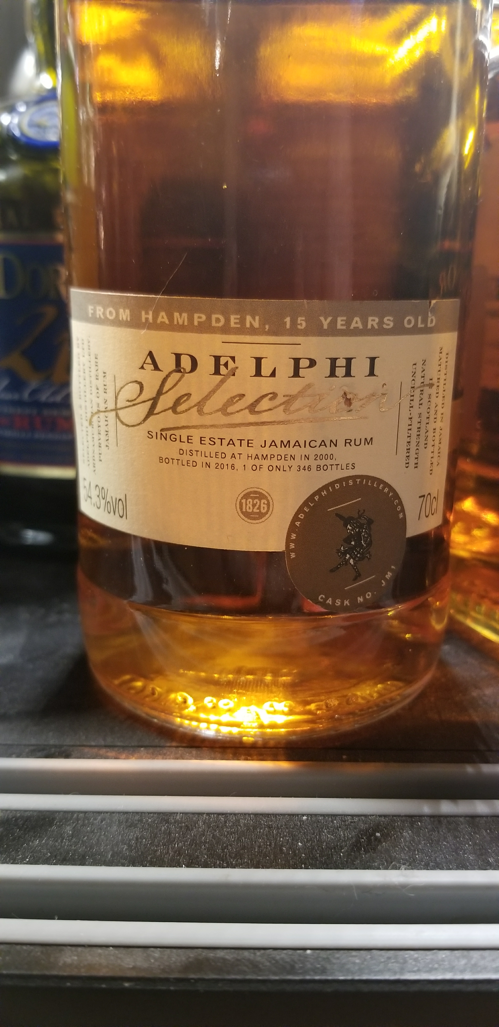 Hampden 2000 15 Year (Adelphi)