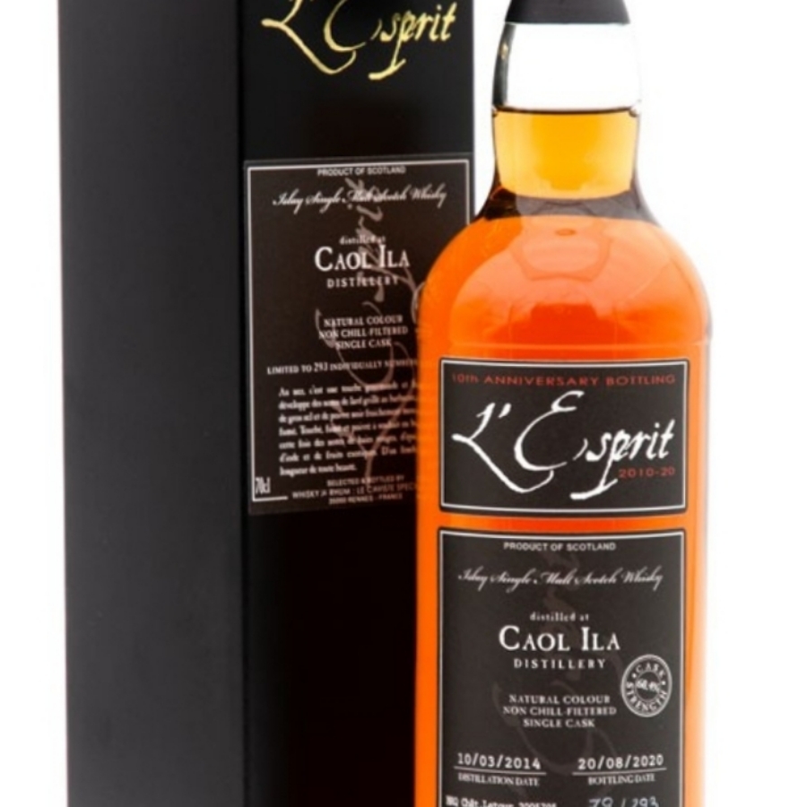 Caol Ila 2014/2020 L' Esprit, 10th anniversary, Chateau Latour