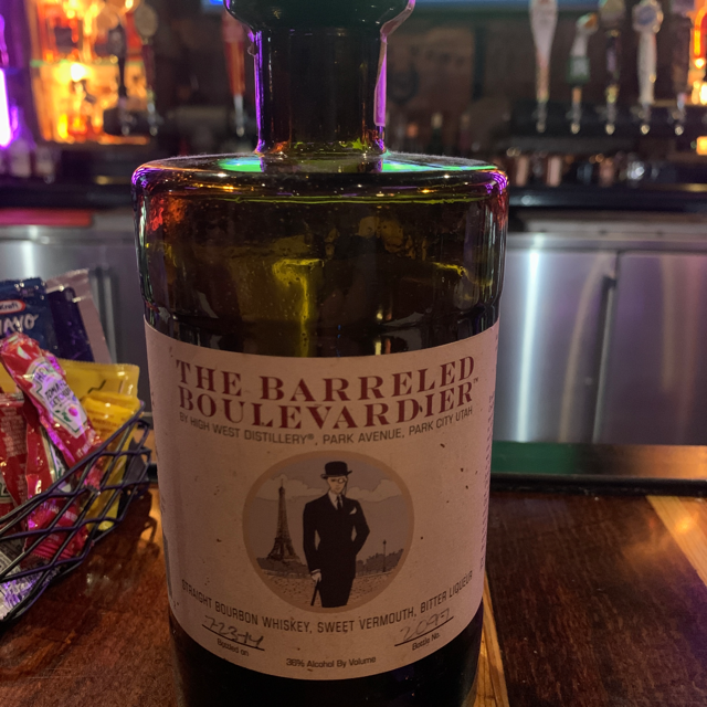 The Barreled Boulevardier