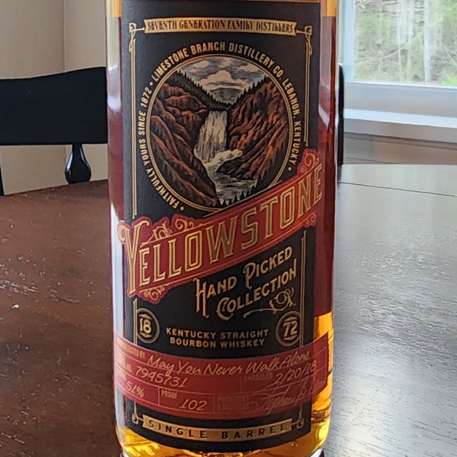 Yellowstone Hand Picked Collection - Single Barrel ~ May You Never Walk Alone
