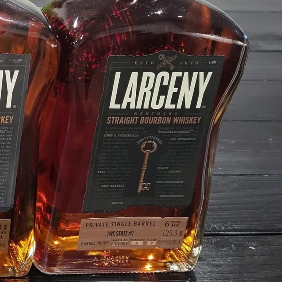 Larceny Private Single Barrel TWC State #1 ("If you ain't first you're last")
