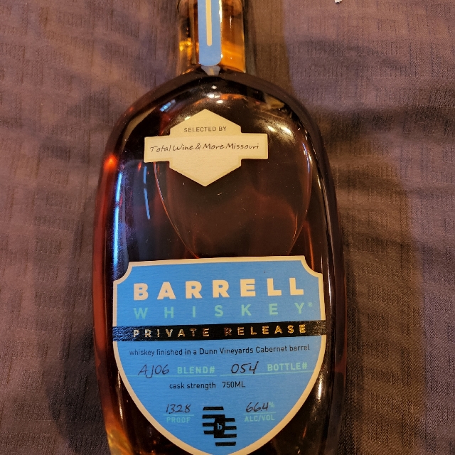 Barrell Whiskey Private Release - Total Wine STL