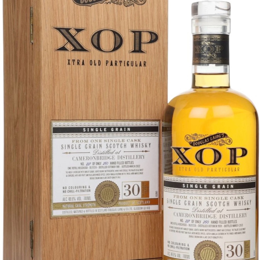 Cameronbridge 30 Year Old 1991 (cask 15726) - Xtra Old Particular (Douglas Laing)
