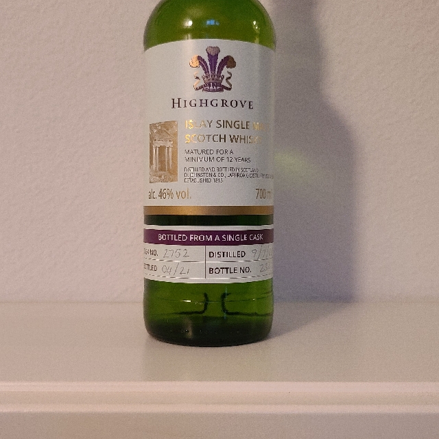 Laphroaig 2008 Highgrove Cask 2752