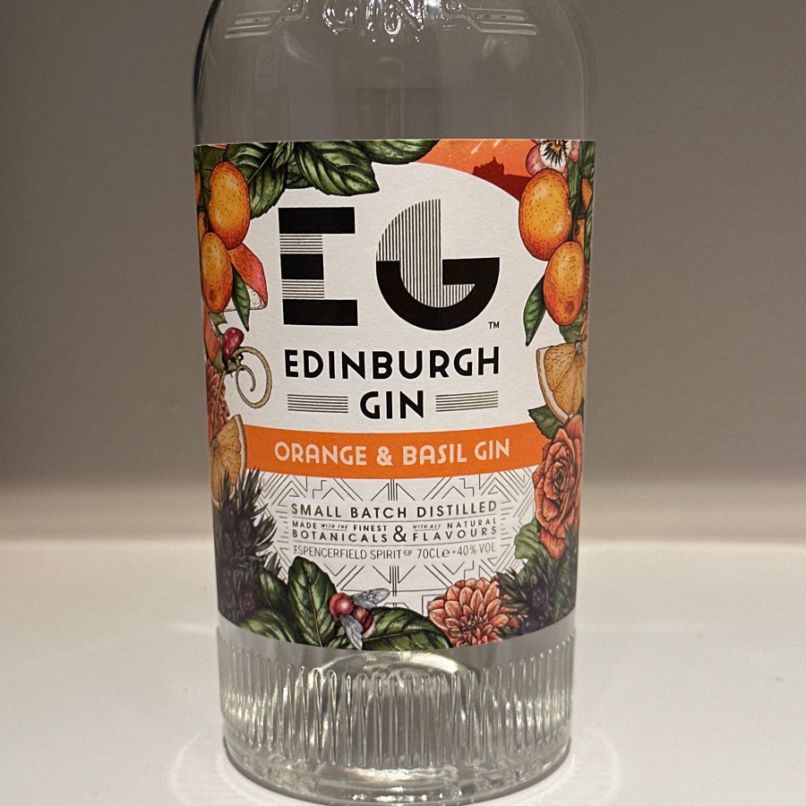 Edinbrugh Orange & Basil Gin