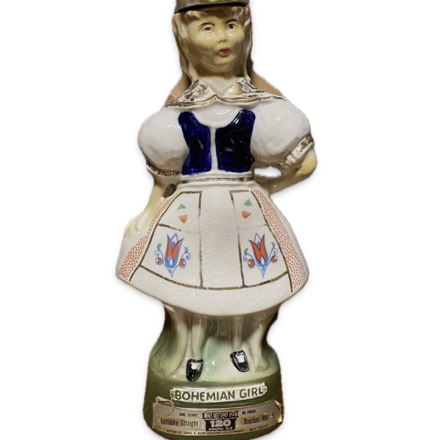 Jim Beam Bohemian Girl (1970's)
