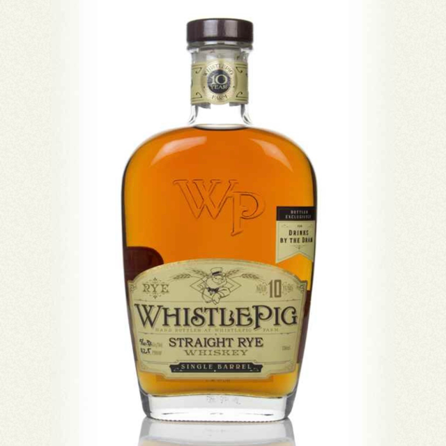 WhistlePig 10 Year Straight Rye Single Barrel DBTD Exclusive