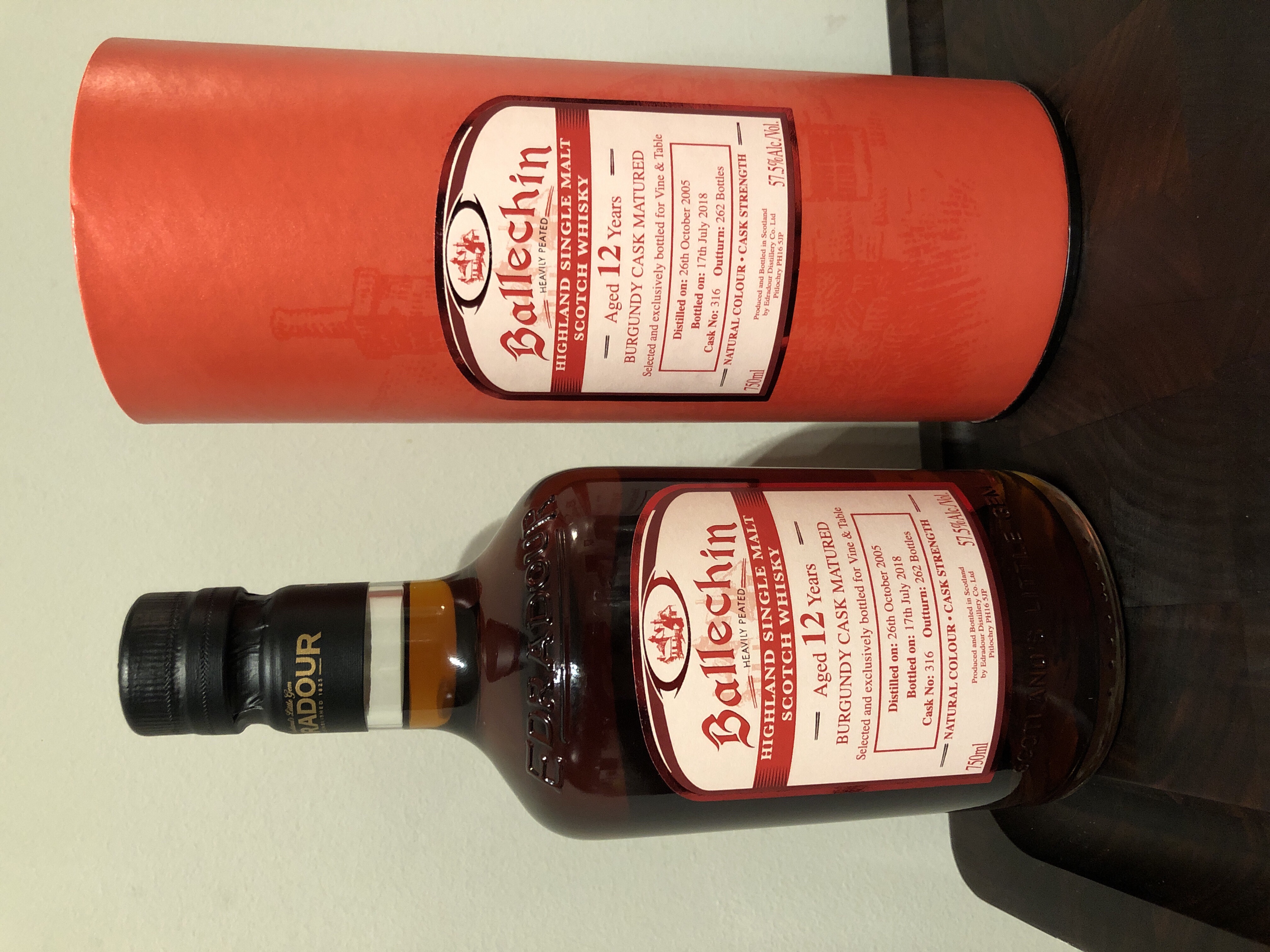 Ballechin 12 Year Burgundy Cask