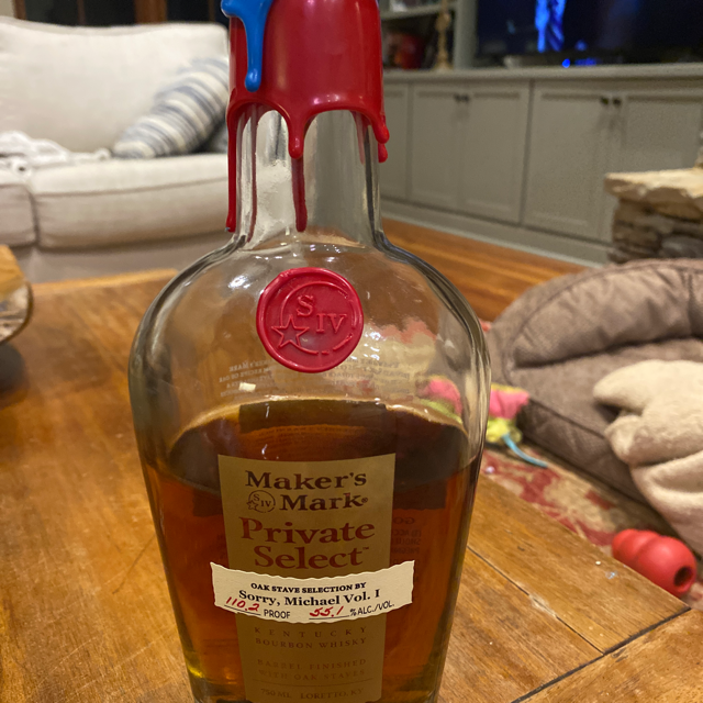 Makers Mark Private Select Oak Stave Sorry, Michael Vol. I