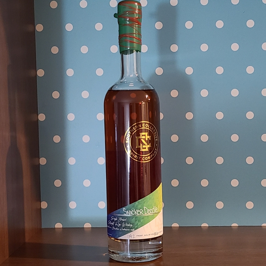 Southern Collective Spirit Single Barrel Rye Finished in Amburana Cask (Snicker Doodle)