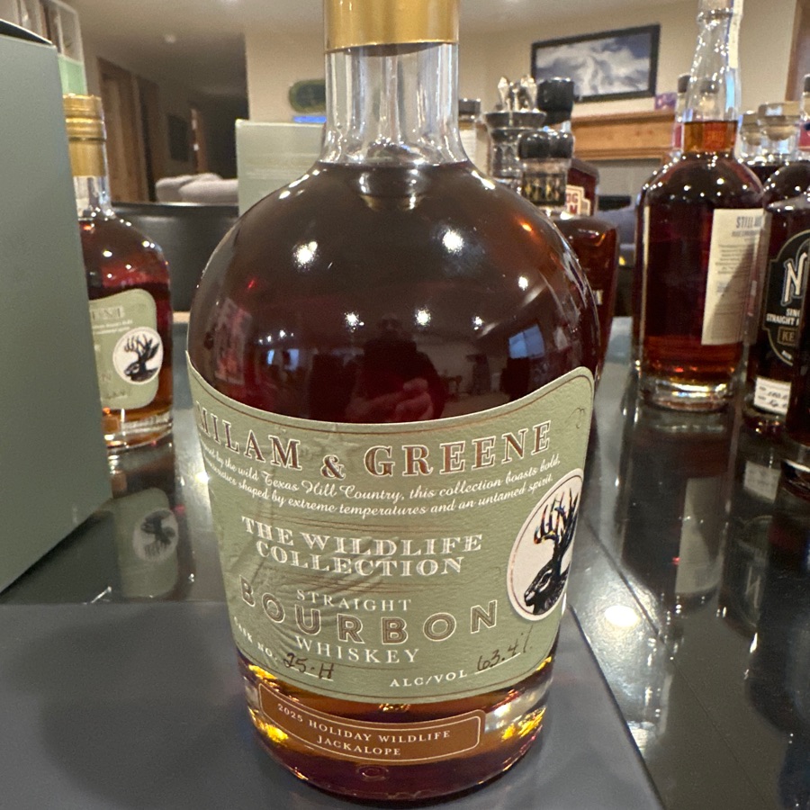 Milam & Greene the 2025 Holiday Wildlife Collection "Jackalope" Straight Bourbon Whiskey Single Barrel Cask No. 25-H