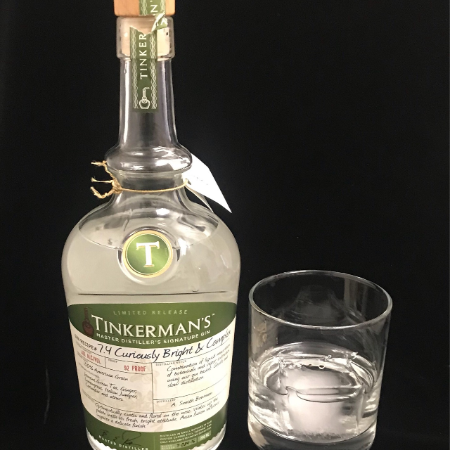 Tinkerman's Curiously Bright & Complex Gin
