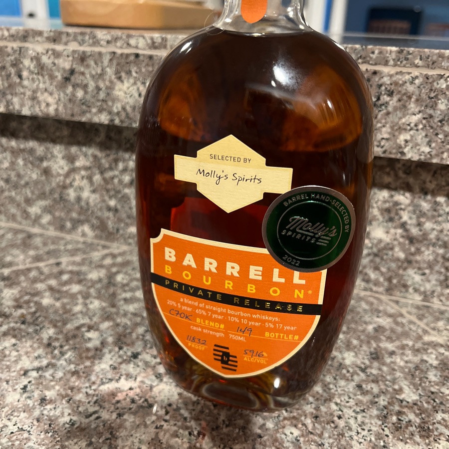 Barrell Bourbon Private Release C70K