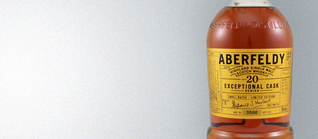 Aberfeldy 20 Year Small Batch Exceptional Cask Series