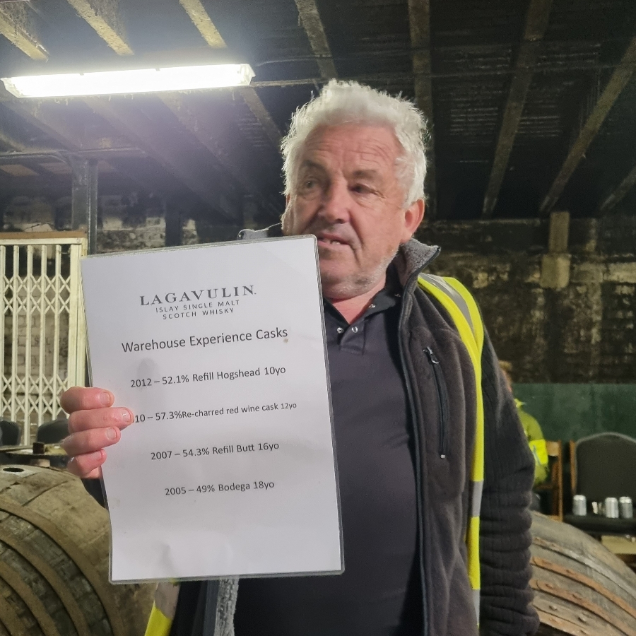Lagavulin 10 (2012) at Distillery Warehouse