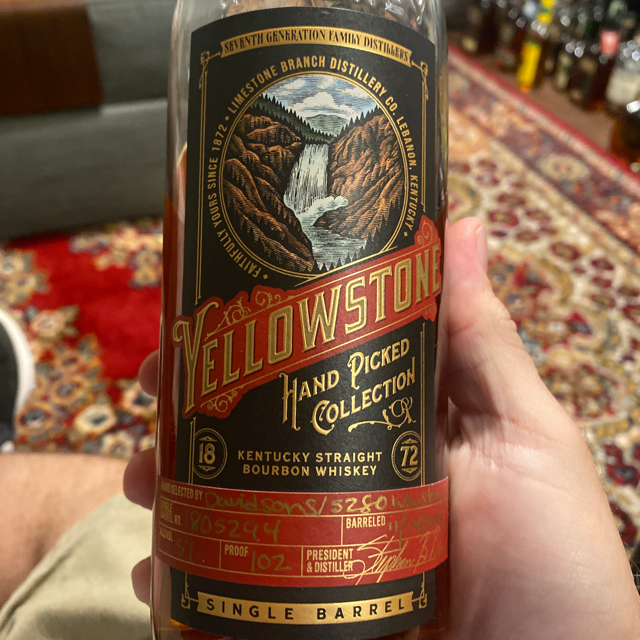 Yellowstone Hand Picked Single Barrel Davidson's/5280