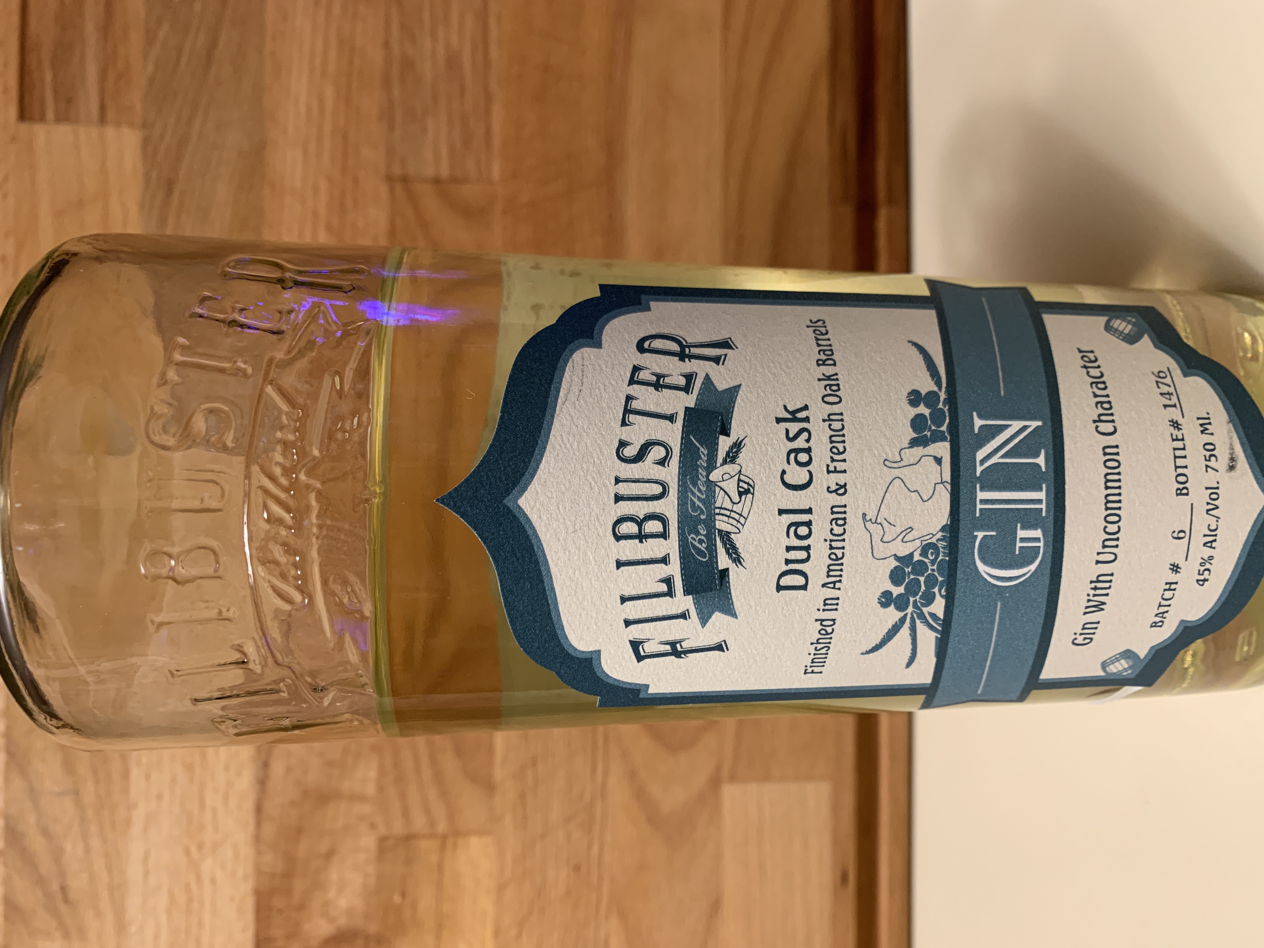 Filibuster Dual Cask Gin