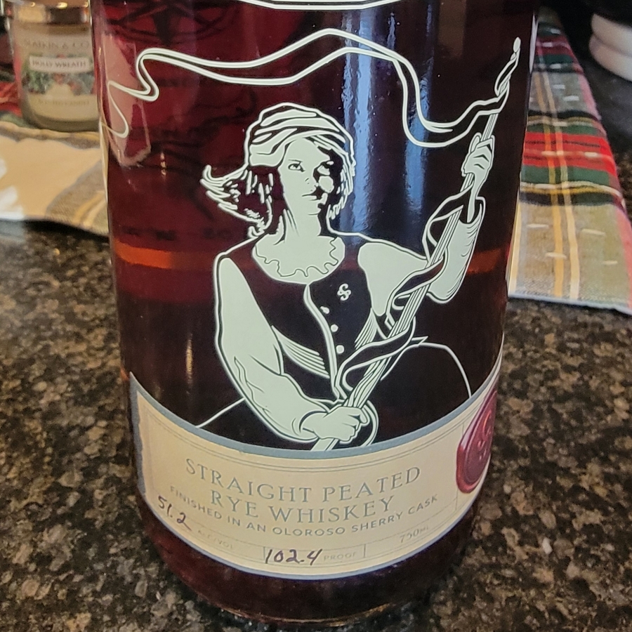 Liberty Pole Spirits Straight Peated Rye