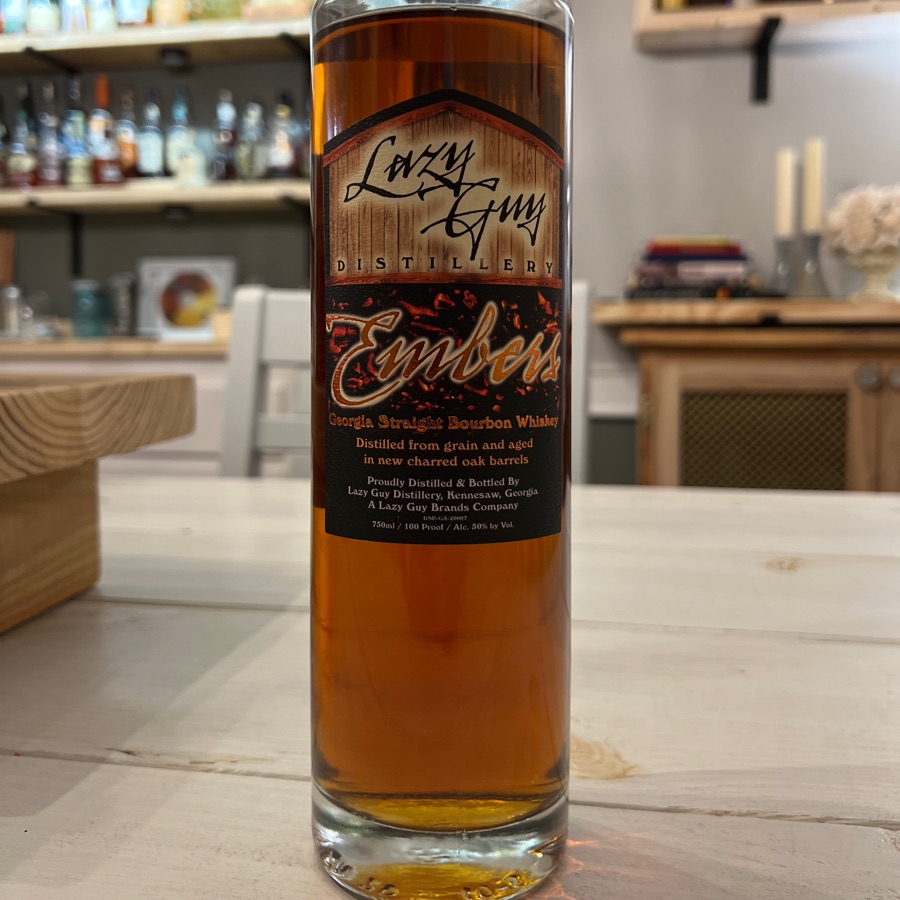 Lazy Guy Embers Georgia Straight Bourbon Whiskey