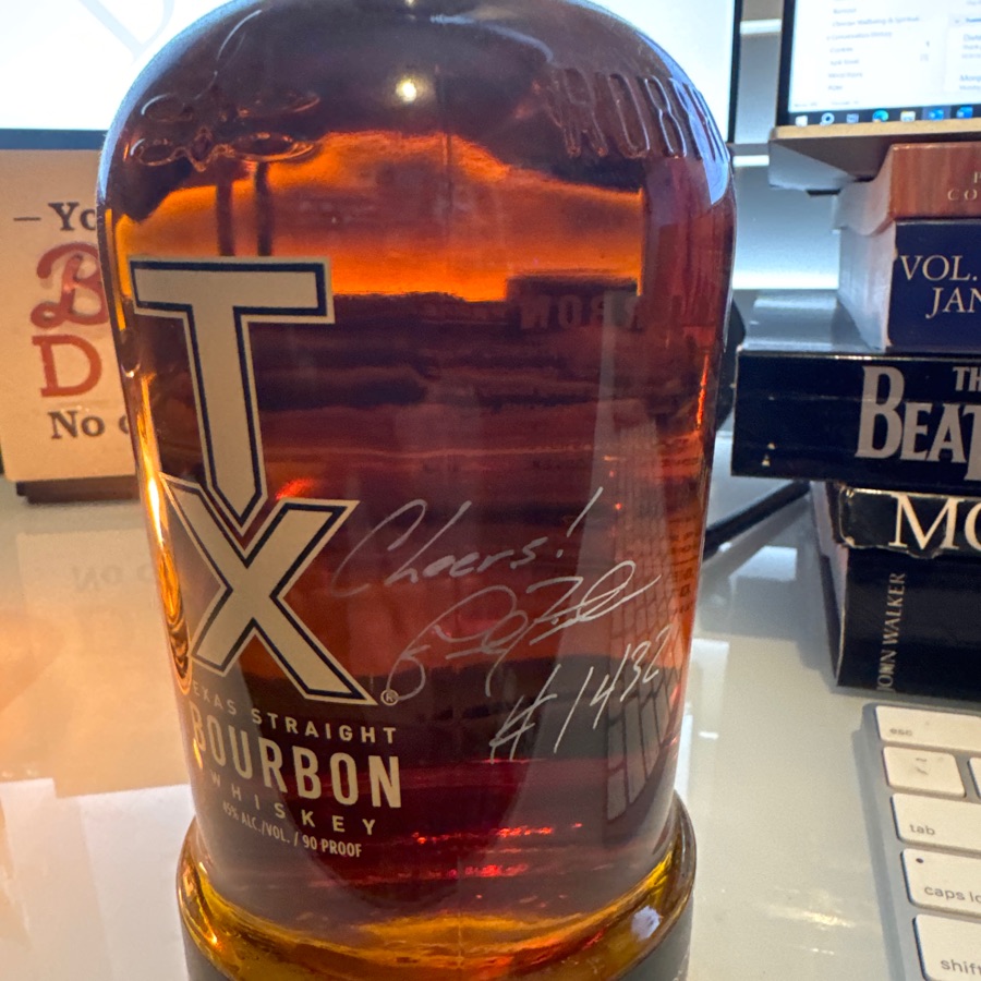 TX Firestone & Robertson TX Straight Bourbon Founder's Select Leonard's Pick Barrel 1432