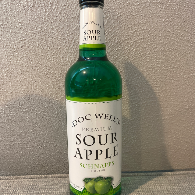 Doc Wells Sour Apple Schnapps