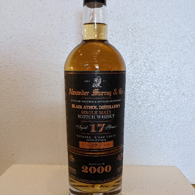Blair Athol  2000 17 Year Single Cask (Alexander Murray & Co.)