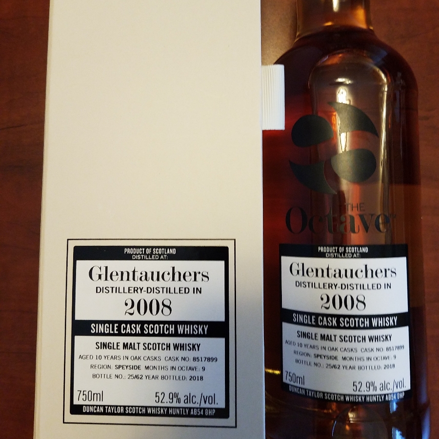 Glentauchers 2008, The Octave, 10 year