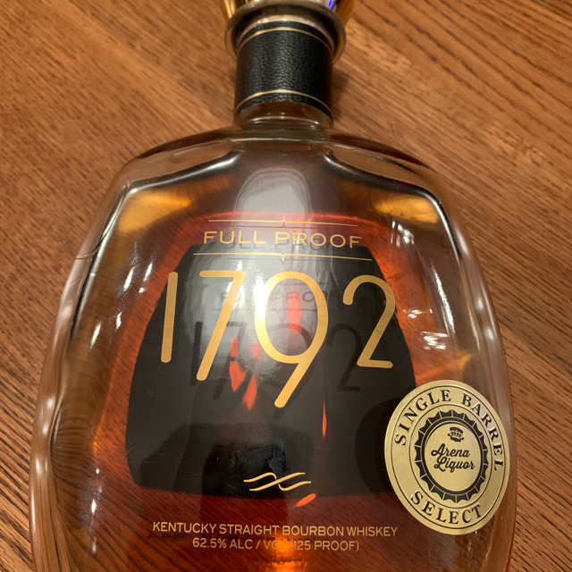 1792 Full Proof (Arena Liquor Single Barrel Select)