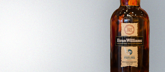 Evan Williams Single Barrel Vintage 2013 (2021 Kentucky Derby Festival Bottling)