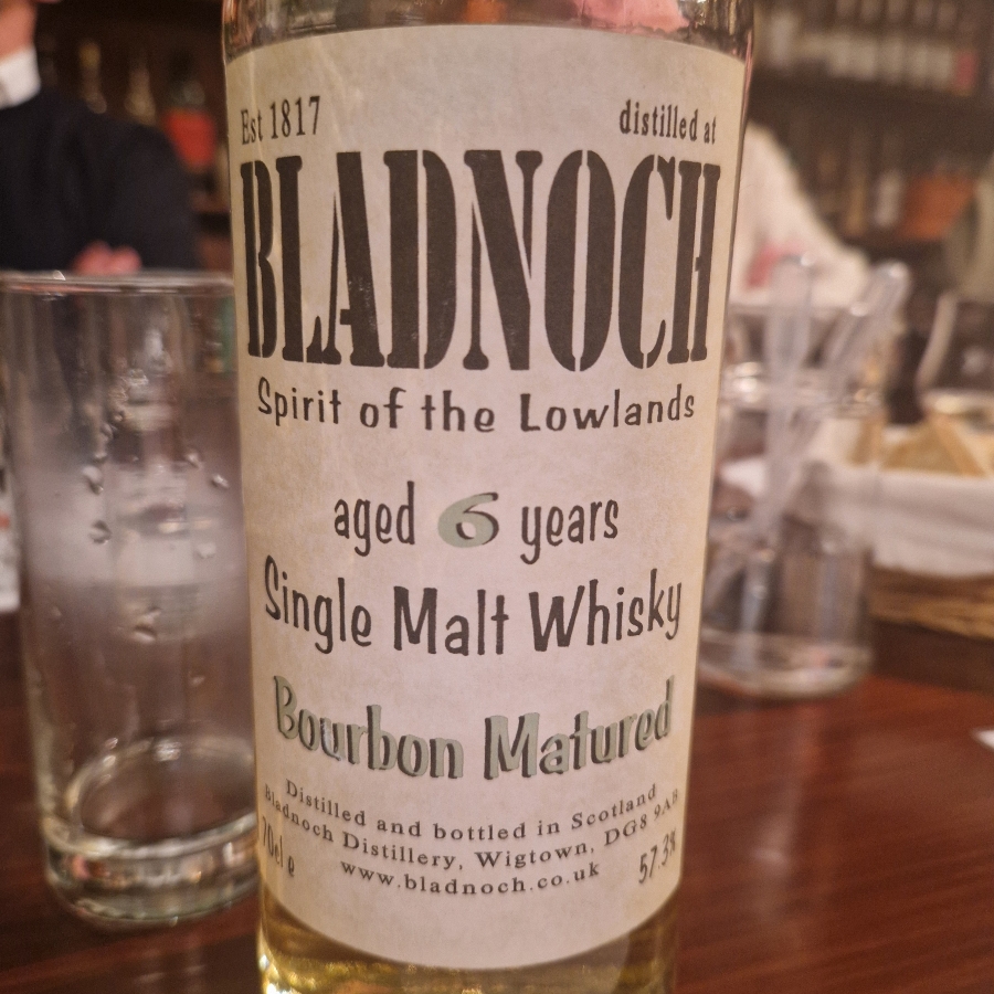 Bladnoch 6 year Bourbon Matured