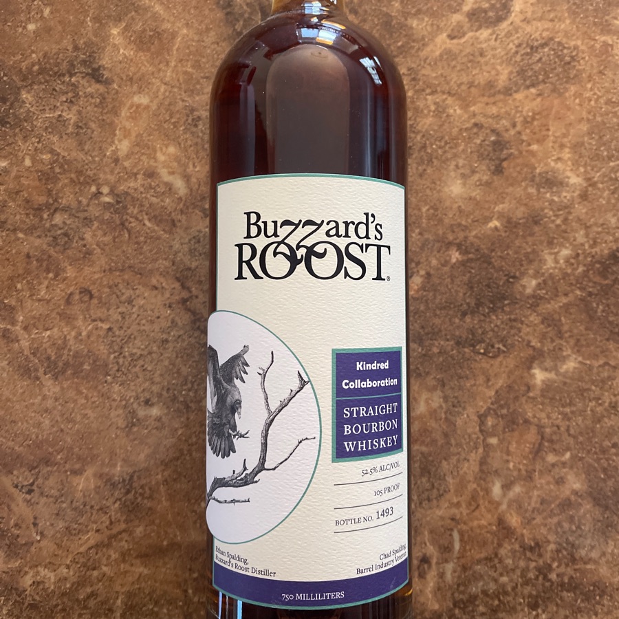 Buzzard's Roost  Straight Bourbon Whiskey - Kindred Collaboration