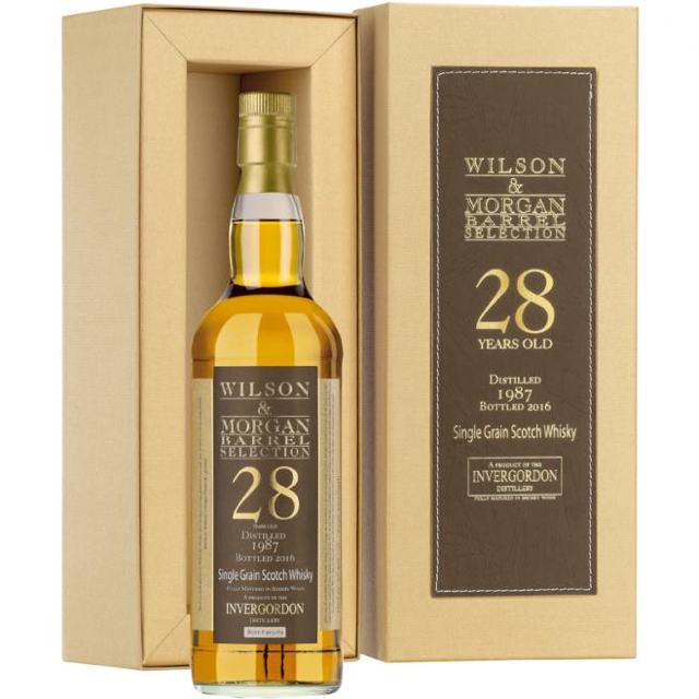 Wilson & Morgan Barrel Selection 28 Year Old Single Grain Scotch Whisky