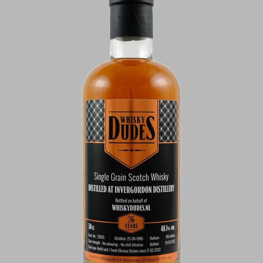 Invergordon 1986 36 Year (WhiskyDudes)