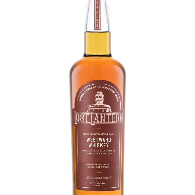 Westward Oregon Single Malt Finished in a Port Cask 2022 Private Barrel #1 (Lost Lantern) R/Bourbon Selections