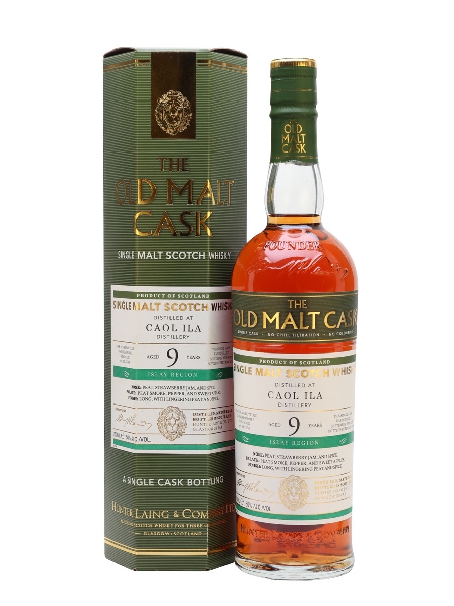 Caol Ila 2009 9 Year Old Malt Cask (Hunter Laing)