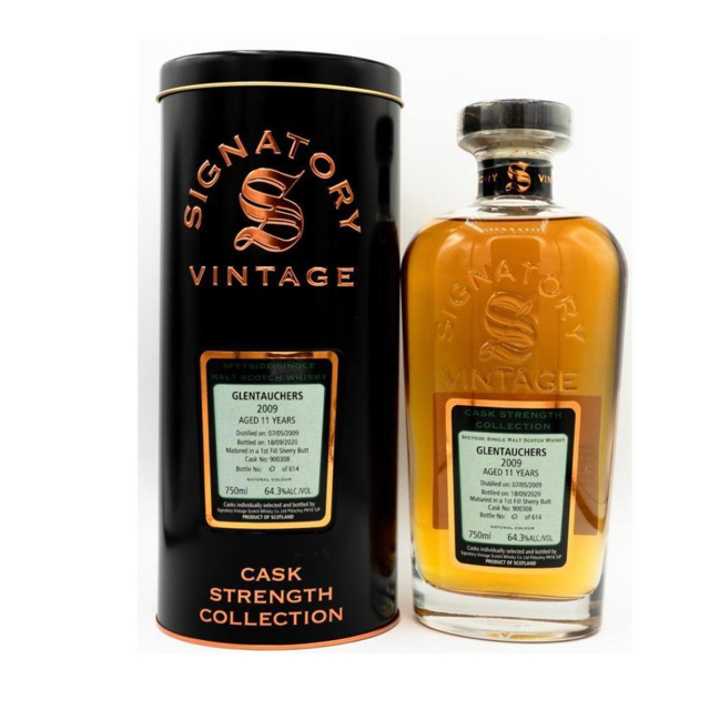 Glentauchers 2009 11 Year Cask Strength Collection (Signatory)