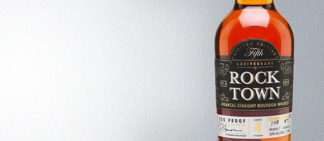 Rock Town 5th Anniversary Arkansas Straight Bourbon