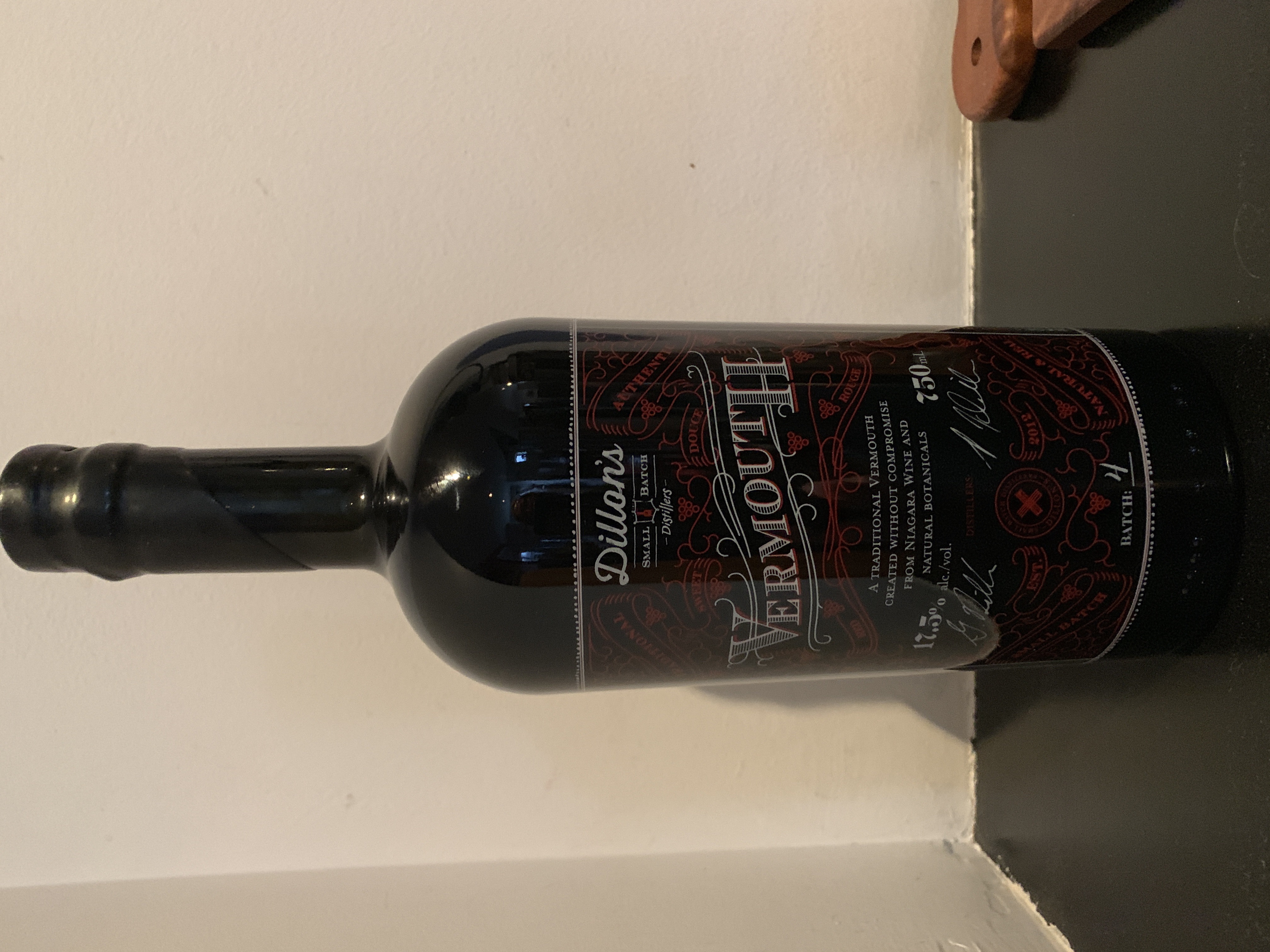 Dillon's Small Batch Sweet Vermouth