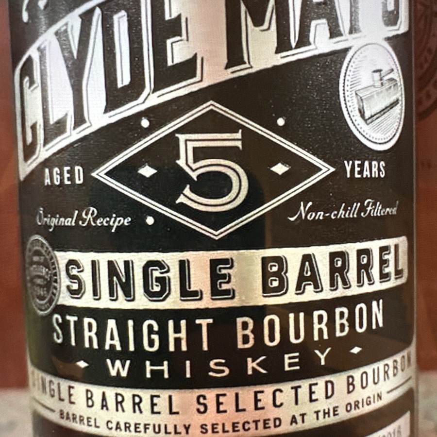 clyde mays 5 year single barrel OC bourbon society