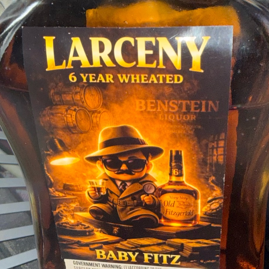 Larceny Private Single Barrel - Benstein's Baby Fitz aged 6 yrs (Barrel 8438490)