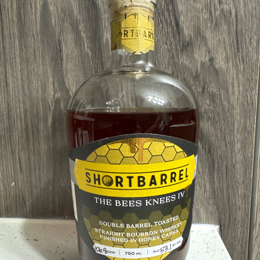 Shortbarrel Double Barrel Toasted Bourbon (Florida - The Bee's Knees IV)