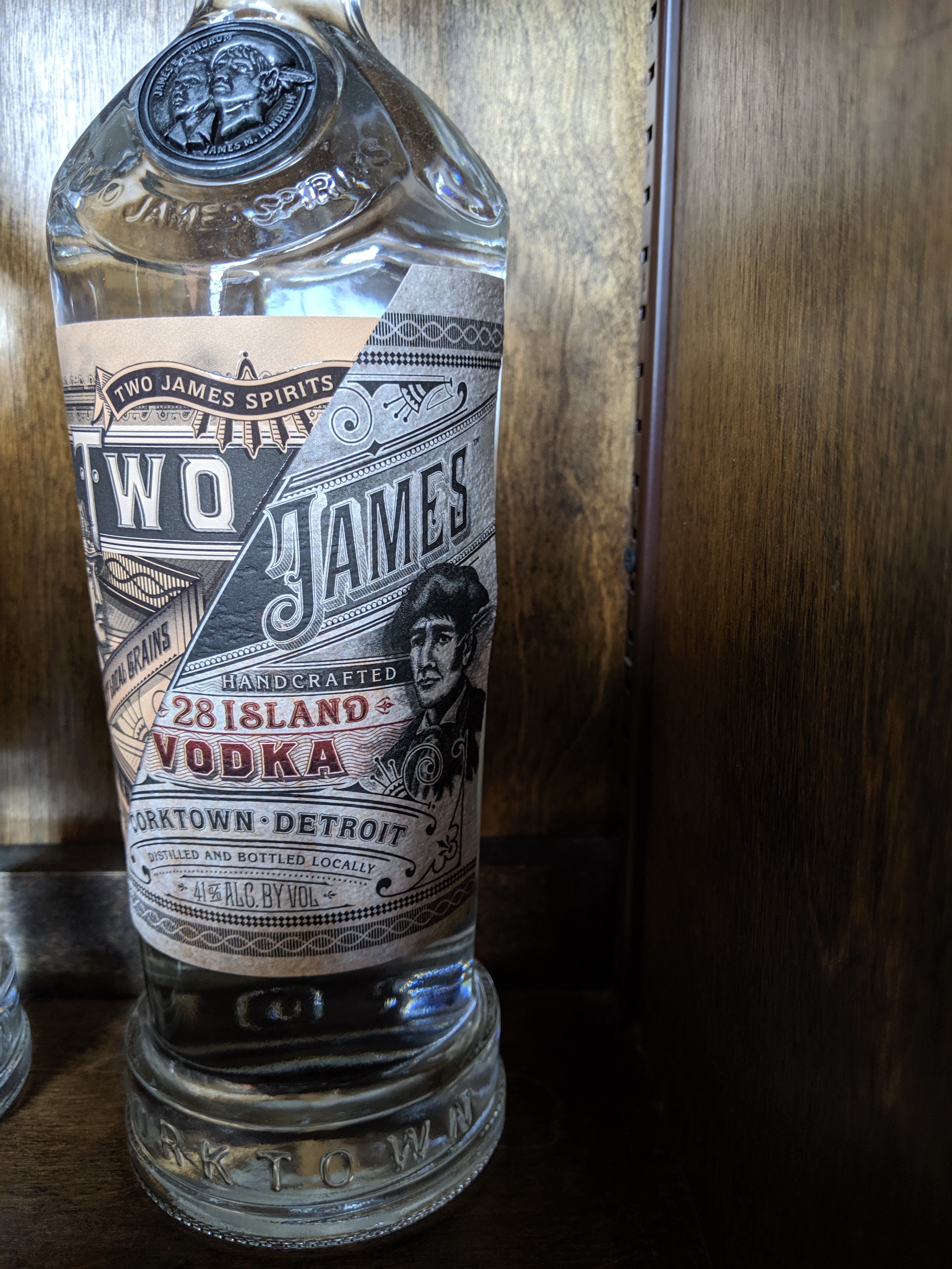 Two James 28 Island Vodka