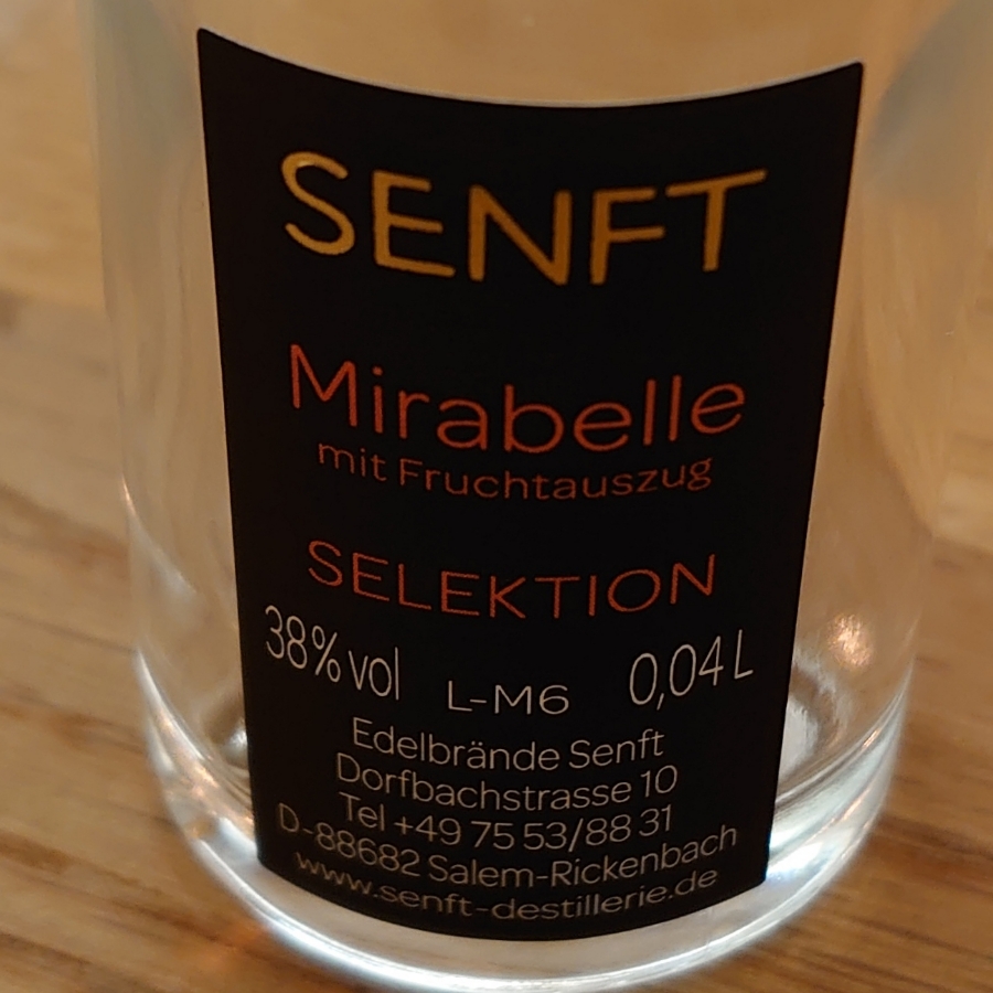 Senft Mirabelle mit Fruchtauszug