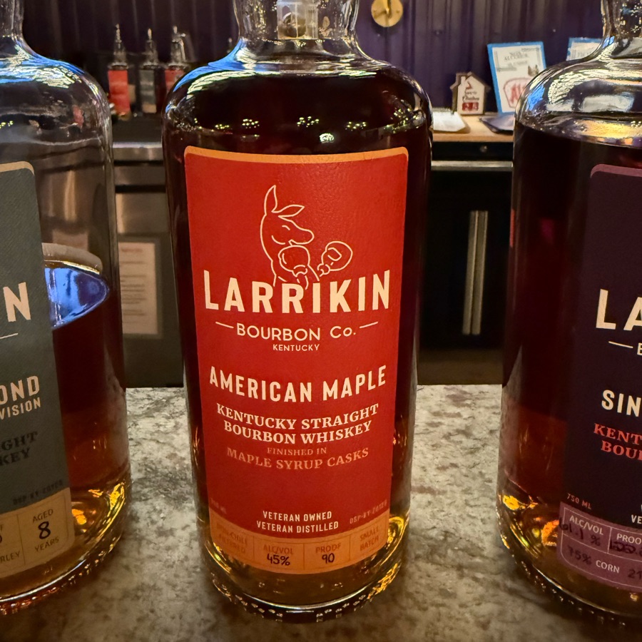 Larrikin Bourbon Straight Bourbon Whiskey American Maple