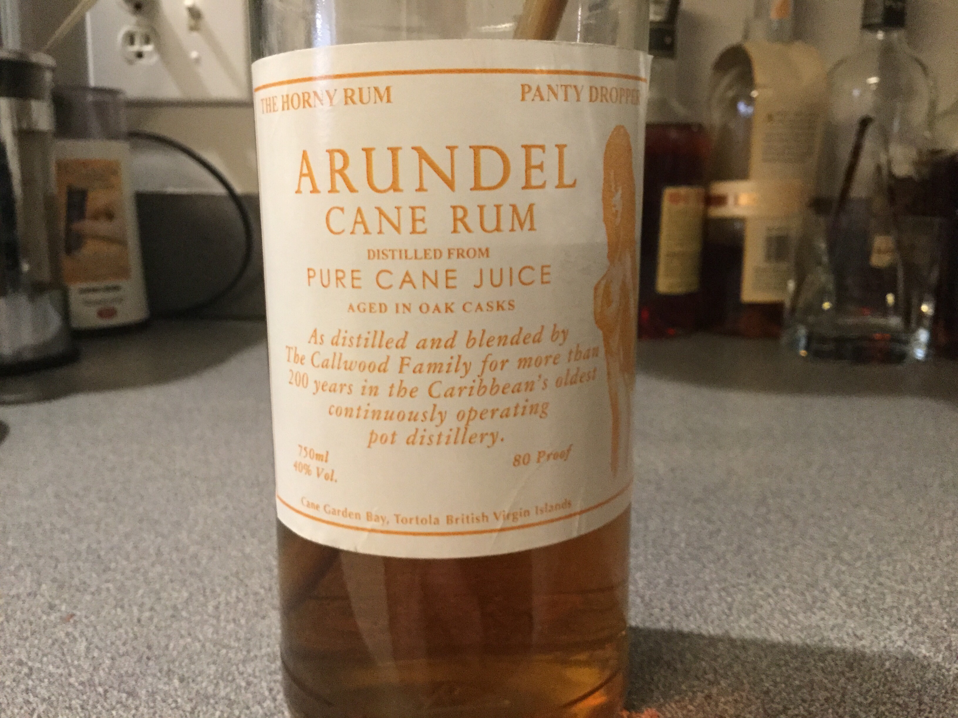 Arundel Panty Dropper Cane Rum