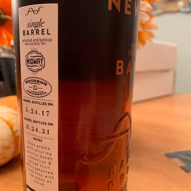 New Riff Single Barrel - 3223 - Bourbon Society