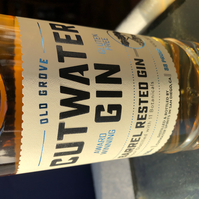 Cutwater Barrel Rested Gin