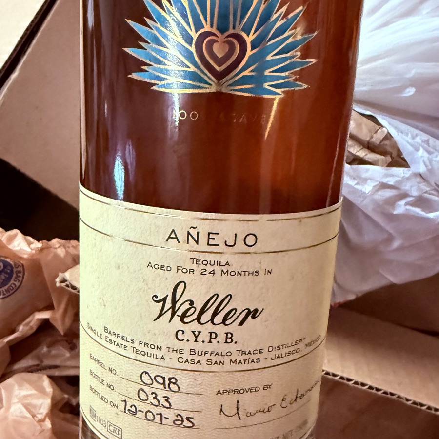 Corazón de Agave Expresiones Weller CYPB Añejo (2025 Collection)