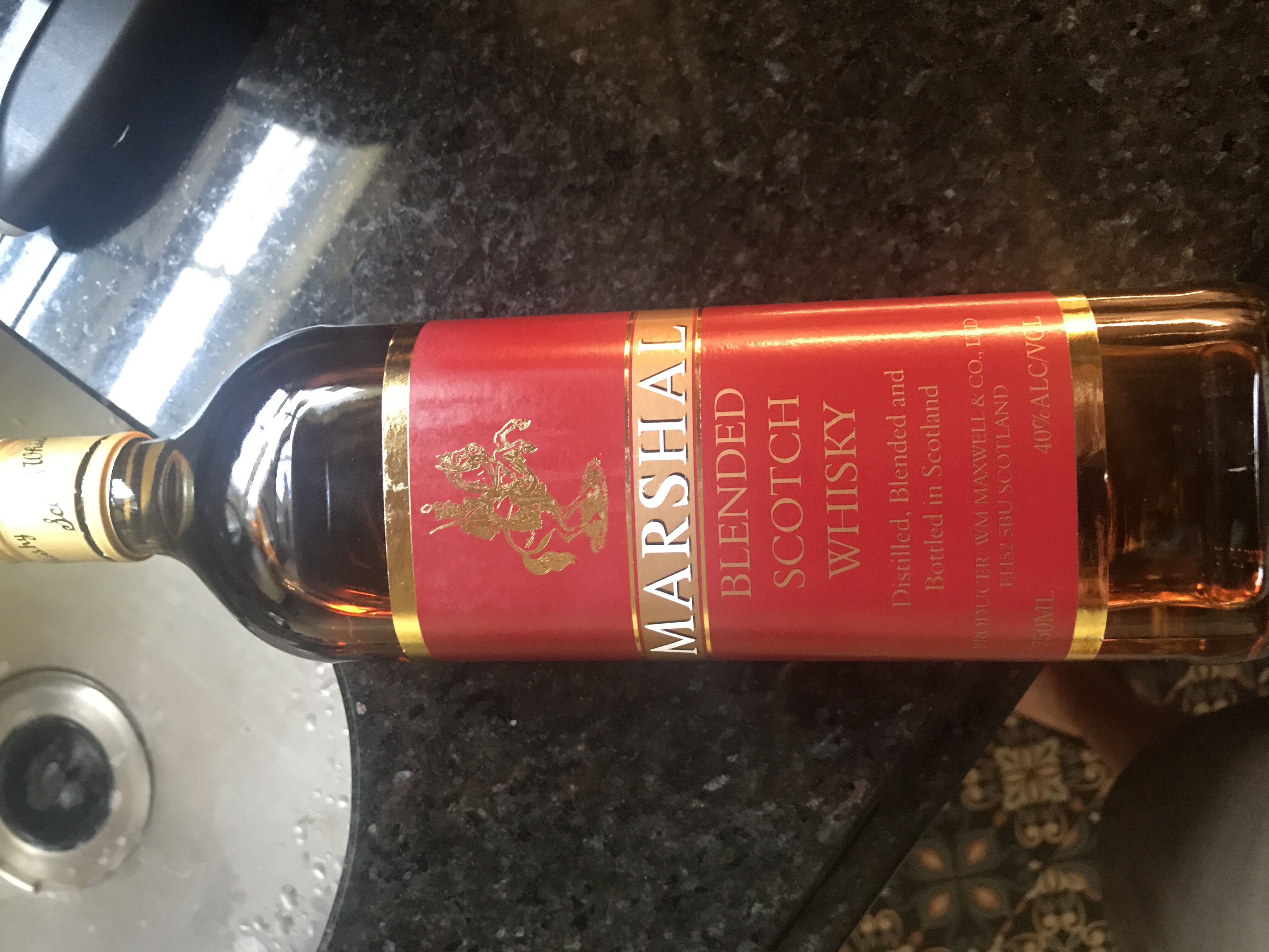 Marshal Blended Scotch Whiskey