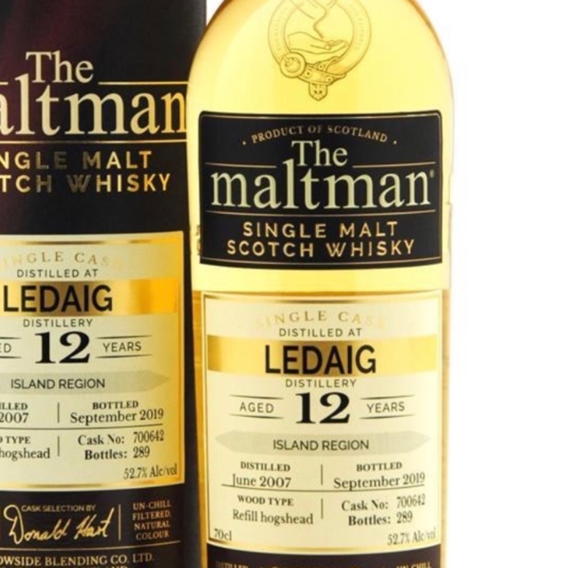 Ledaig 2007 12 Year (Maltman)
